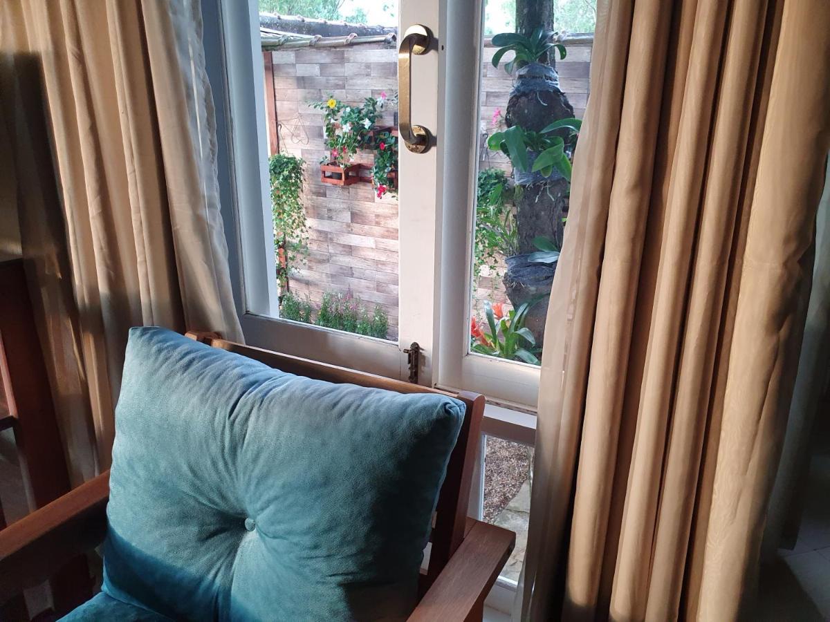 Flat para família com wifi grátis e vista das montanhas Conservatória Exterior foto