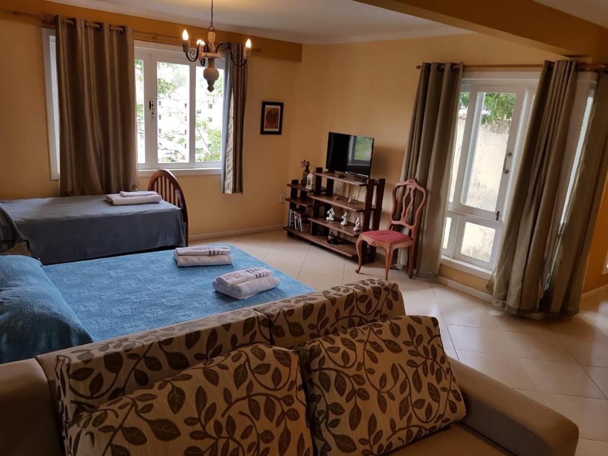 Flat para família com wifi grátis e vista das montanhas Conservatória Exterior foto