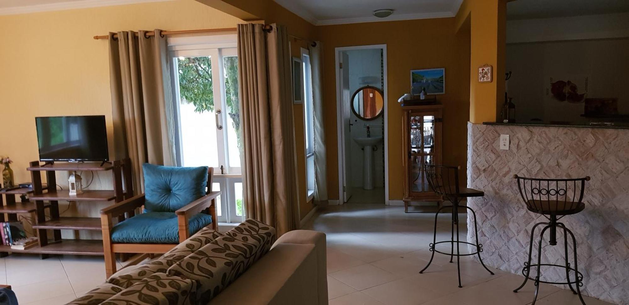 Flat para família com wifi grátis e vista das montanhas Conservatória Exterior foto